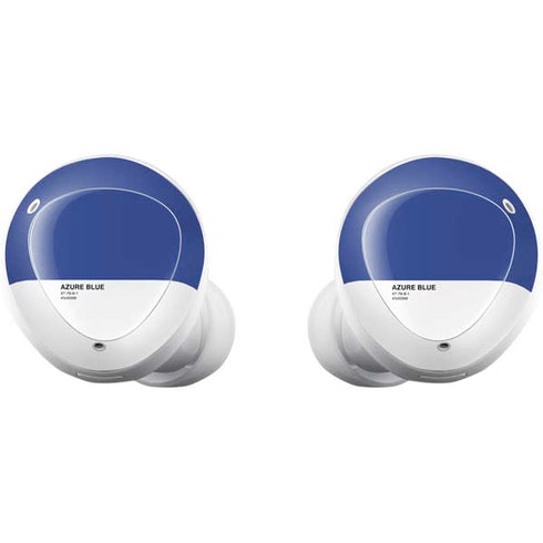 Azure Blue Galaxy Buds Plus Skin