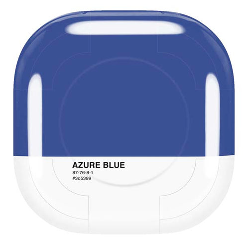Azure Blue Galaxy Buds Pro Skin