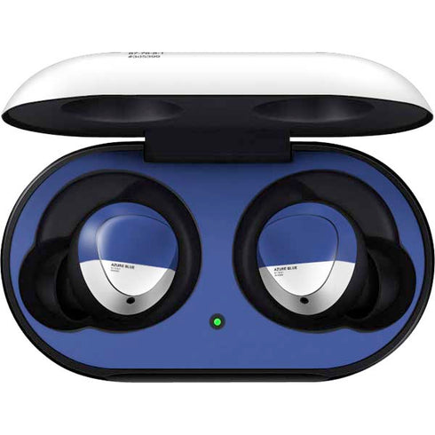 Azure Blue Galaxy Buds Skin