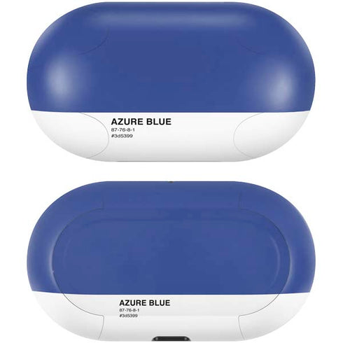 Azure Blue Galaxy Buds Skin