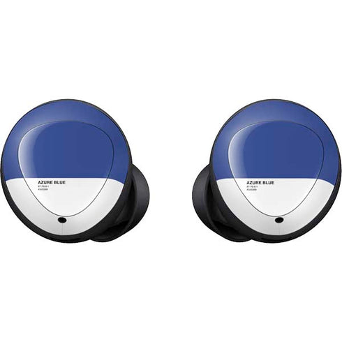 Azure Blue Galaxy Buds Skin