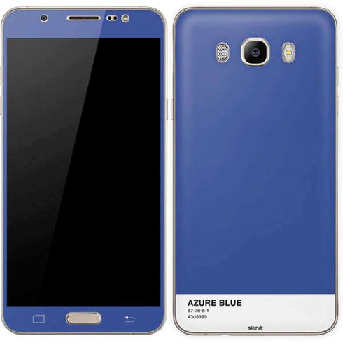 Azure Blue Galaxy J7 Skin