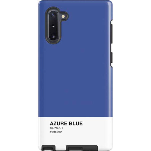 Azure Blue Galaxy Note 10 Pro Case