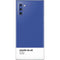Azure Blue Galaxy Note 10 Skin