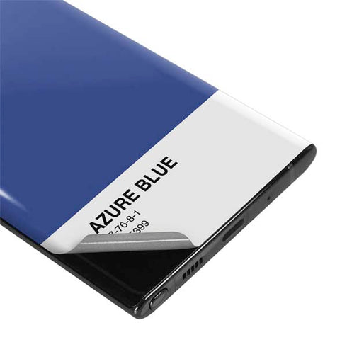Azure Blue Galaxy Note 10 Skin