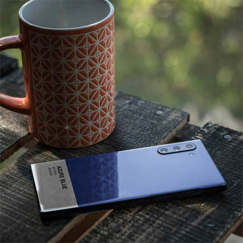 Azure Blue Galaxy Note 10 Skin