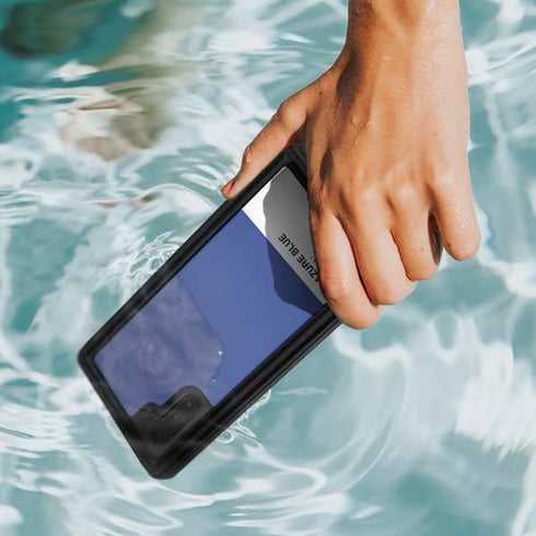 Azure Blue Galaxy Note 10 Waterproof Case