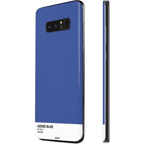 Azure Blue Galaxy Note 8 Skin