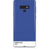 Azure Blue Galaxy Note 9 Skin