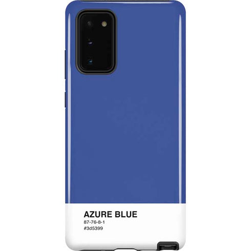 Azure Blue Galaxy Note20 5G Pro Case