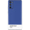 Azure Blue Galaxy S20 Fan Edition Skin