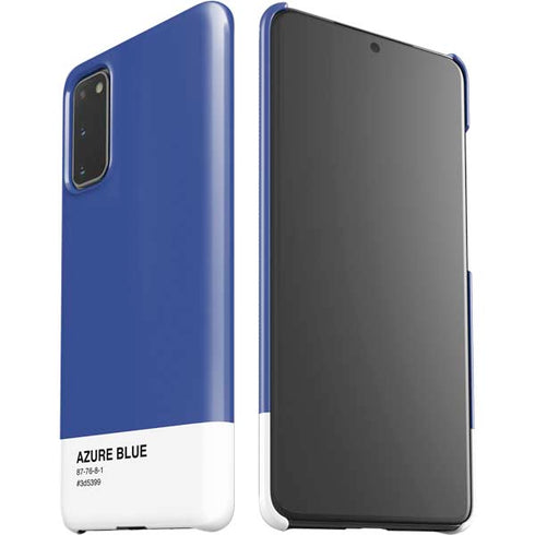 Azure Blue Galaxy S20 Lite Case