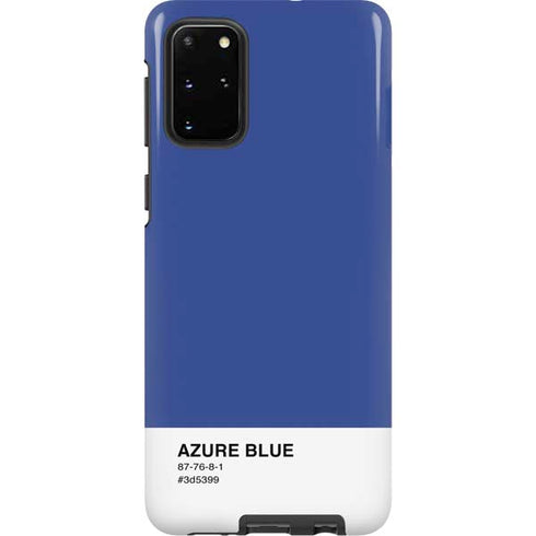 Azure Blue Galaxy S20 Plus Pro Case