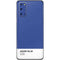 Azure Blue Galaxy S20 Skin