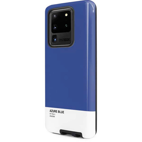 Azure Blue Galaxy S20 Ultra 5G Pro Case