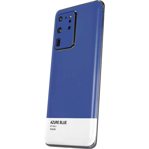 Azure Blue Galaxy S20 Ultra 5G Skin