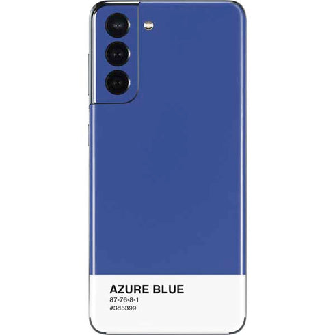 Azure Blue Galaxy S21 5G Skin