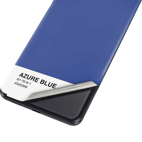 Azure Blue Galaxy S21 5G Skin