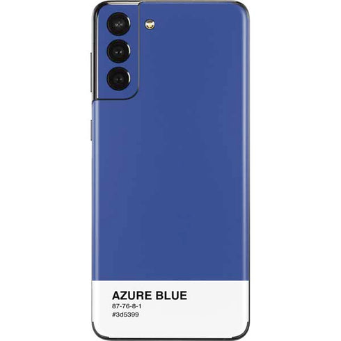 Azure Blue Galaxy S21 Plus 5G Skin