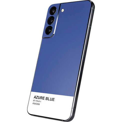Azure Blue Galaxy S22 Plus Skin
