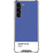 Azure Blue Galaxy S23 Plus Clear Case