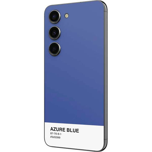 Azure Blue Galaxy S23 Skin