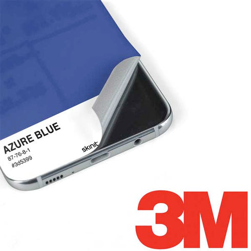 Azure Blue Galaxy S8 Plus Skin