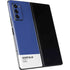 Azure Blue Galaxy Z Fold2 5G Skin