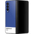 Azure Blue Galaxy Z Fold3 5G Skin