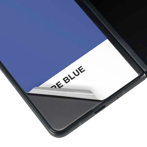 Azure Blue Galaxy Z Fold3 5G Skin
