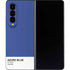 Azure Blue Galaxy Z Fold4 5G Skin