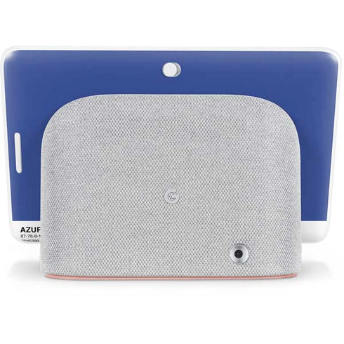 Azure Blue Google Home Hub Skin