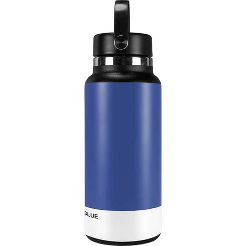 Azure Blue Hydro Flask 32oz Wide Mouth Skin