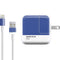Azure Blue iPad Charger (10W USB) Skin