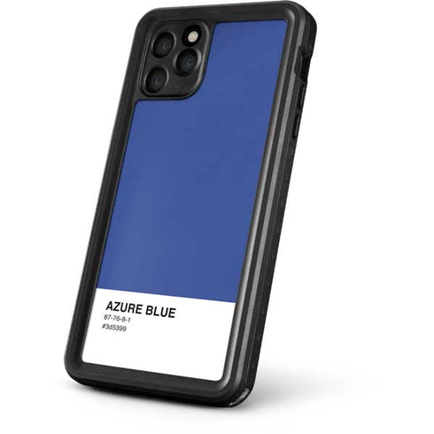 Azure Blue iPhone 11 Pro Waterproof Case