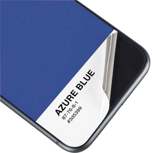 Azure Blue iPhone 11 Skin