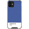 Azure Blue iPhone 12 Mini Clear Case