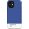 Azure Blue iPhone 12 Mini Impact Case