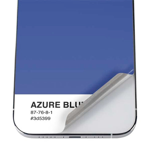 Azure Blue iPhone 12 Pro Max Skin