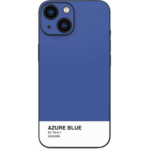 Azure Blue iPhone 13 Mini Skin