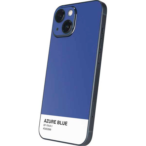 Azure Blue iPhone 13 Mini Skin
