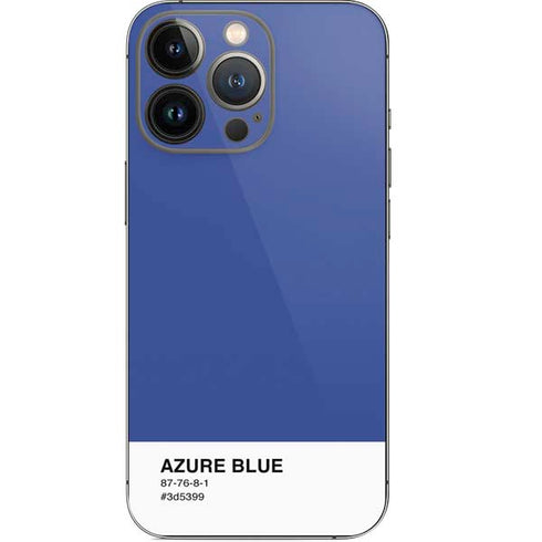 Azure Blue iPhone 13 Pro Skin