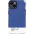 Azure Blue iPhone 14 Plus Impact Case