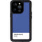 Azure Blue iPhone 14 Pro Waterproof Case