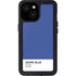 Azure Blue iPhone 15 Waterproof Case