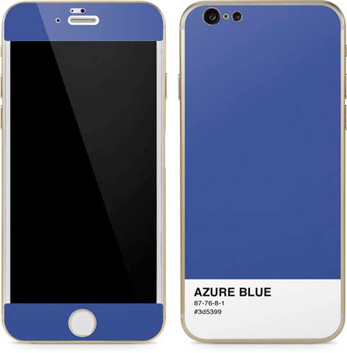 Azure Blue iPhone 6/6s Skin