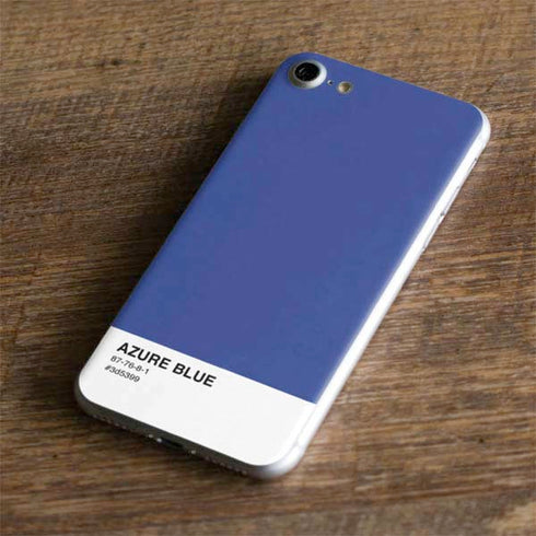 Azure Blue iPhone 7 Skin