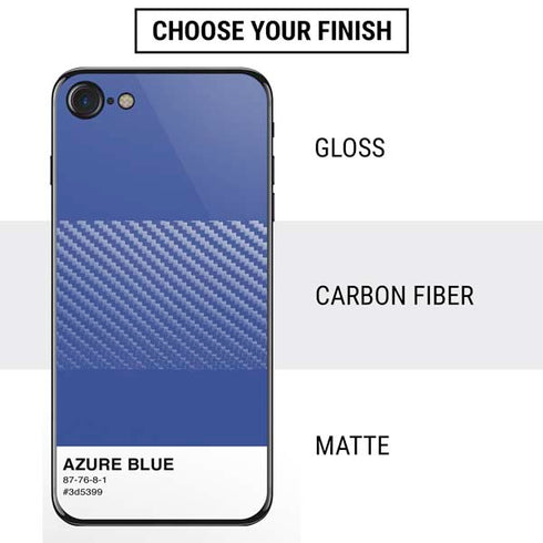 Azure Blue iPhone SE (2nd & 3rd Gen) Skin