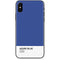 Azure Blue iPhone X Skin