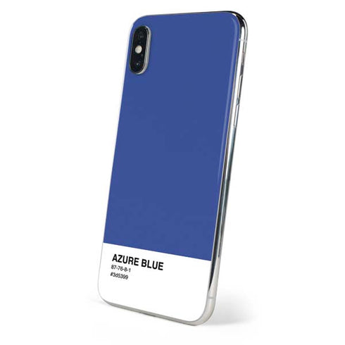 Azure Blue iPhone XS Max Skin